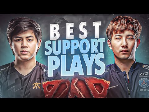 BEST & MOST EPIC Support Plays of TI10 The International 10 Group Stage - Dota 2