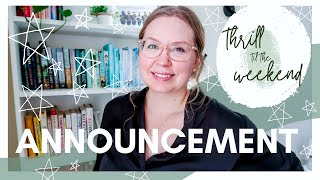 Thrill Til The Weekend ANNOUNCEMENT May 27-29 || thriller, horror, mystery, true crime readathon