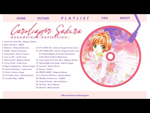 『 Playlist 』 Cardcaptor Sakura soundtrack collection