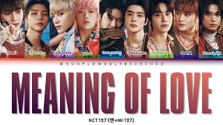 Download lagu [SUB INDO] NCT 127 (엔시티 127) - 'MEANING OF LOVE' mp3