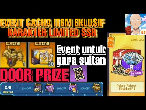 GACHA ITEM SSR OPM GA MASUK AKAL UNTUK F2P. FREE PLAYER PASRAH - One Punch Man The Strongest