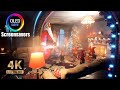 Christmas Elves Santa Dancing Screensaver - 10 Hours - 4K - OLED Safe