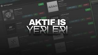 ALPHA ROLEPLAY - AKTİF İŞ YERLERİ SİSTEMİ