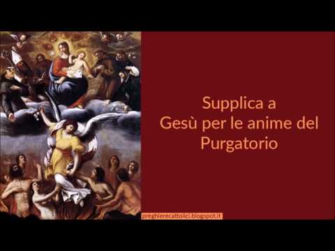 Prayer to Jesus for the souls in Purgatory