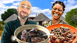 Traditional GUYANESE VILLAGE FOOD in Moraikobai, Guyana! INDIGENOUS COOK-UP and BAKE!
