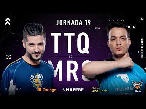 TELEPIZZA TEAM QUESO VS MOVISTAR RIDERS | Superliga Orange League of Legends | Jornada 9 | 2019
