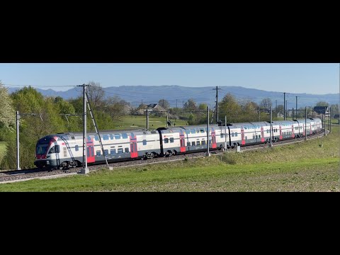Ersatzzug als IR 70 Zürich-Zug-Luzern am Ostermontag