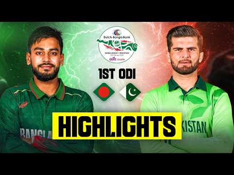 Full Match Highlights | Pakistan vs Bangladesh ODI Series | 1st ODI | tapmad | BPC26