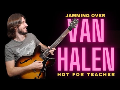 Van Halen - Jamming over Hot For Teacher - Paulo Aggio