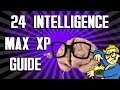 Fallout 4 - Get 24 Intelligence - How to get MAX XP!!