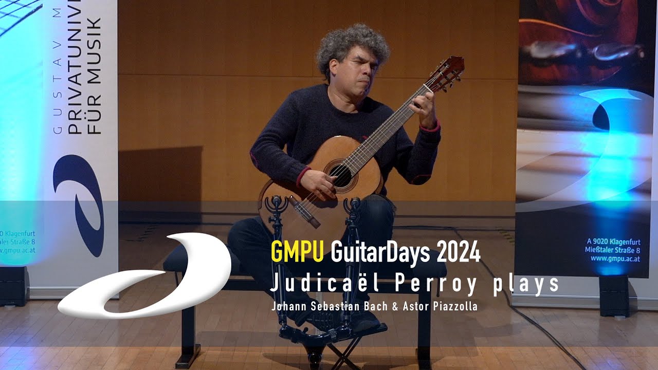 Judicaël Perroy spielt Bach und Piazzolla