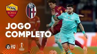 JOGO COMPLETO: ROMA X BOLOGNA | EUROPA LEAGUE 2025/2026 | OITAVAS DE FINAL
