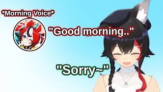 Bae’s Cute Wake Up Voice and Morning Routine【Hololive】