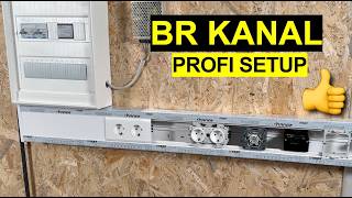 Aufputz, aber sauber: BR-Kanal mit Steckdosen, Schalter & Netzwerkdose – Hager Brüstungskanal Tipps