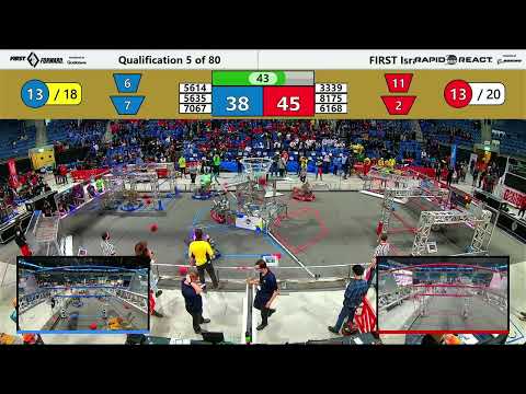 Qualification 5 - 2022 FIRST Israel District Championship