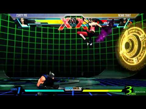 HADOCON IV (UMVC3) Curty Pie VS Newb Trait