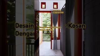 Download lagu Desain kamar kos kosan dengan balkon di belakangnya #koskosan #desainrumahkost mp3