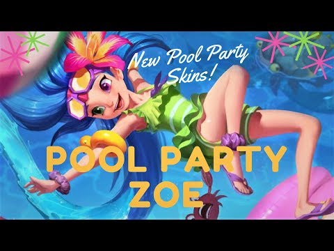 POOL PARTY ZOE SKIN SPOTLIGHT | NEW ZOE SKIN | TRUE NORTH KOALA