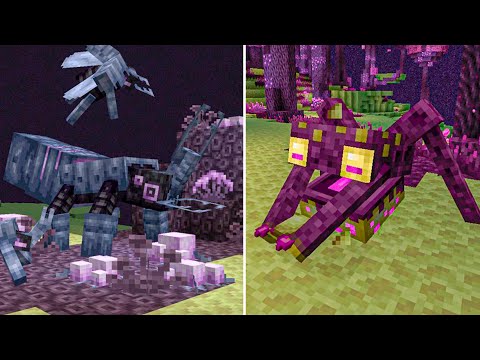 NEW CREATURES ADDED TO MINECRAFT!  ( UPDATE DO ENDER ) - THE ENDERGETIC EXPANSION MOD 1.16.5