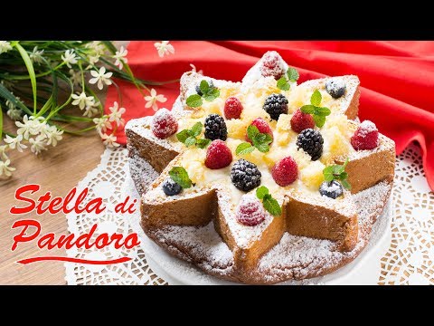 Stella di Pandoro con Mousse al Mascarpone - Ricetta Dolce Facile di Natale - 55Winston55 -