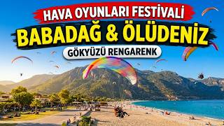 ÖLÜDENİZ EKİMDE BİLE DOPDOLU! 🌊 BABADAĞ, PLAJLAR VE HAVA OYUNLARI