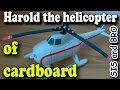 Harold The Helicopter Of Cardboard Cardboard Models Trains Thomas And Friends Step By Step