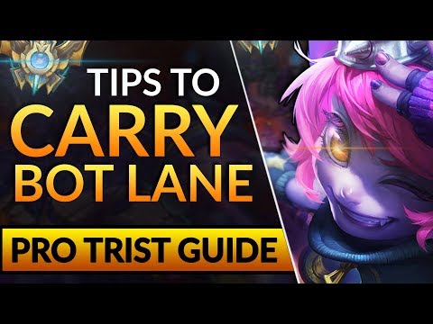 WIN LANE LIKE A PRO ADC - Tips to CARRY Bot Lane as Tristana | LoL Challenger Guide