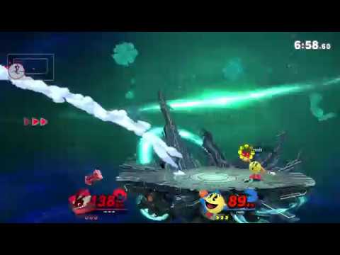 Sub-Optimal Punish 3 - Tempo (Greninja) vs Nah (Pac-Man) - Smash Ultimate WR2