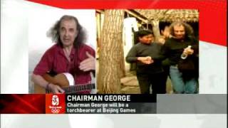 Chairman George on CBC Newsworld July 2008 live from Beijing, China