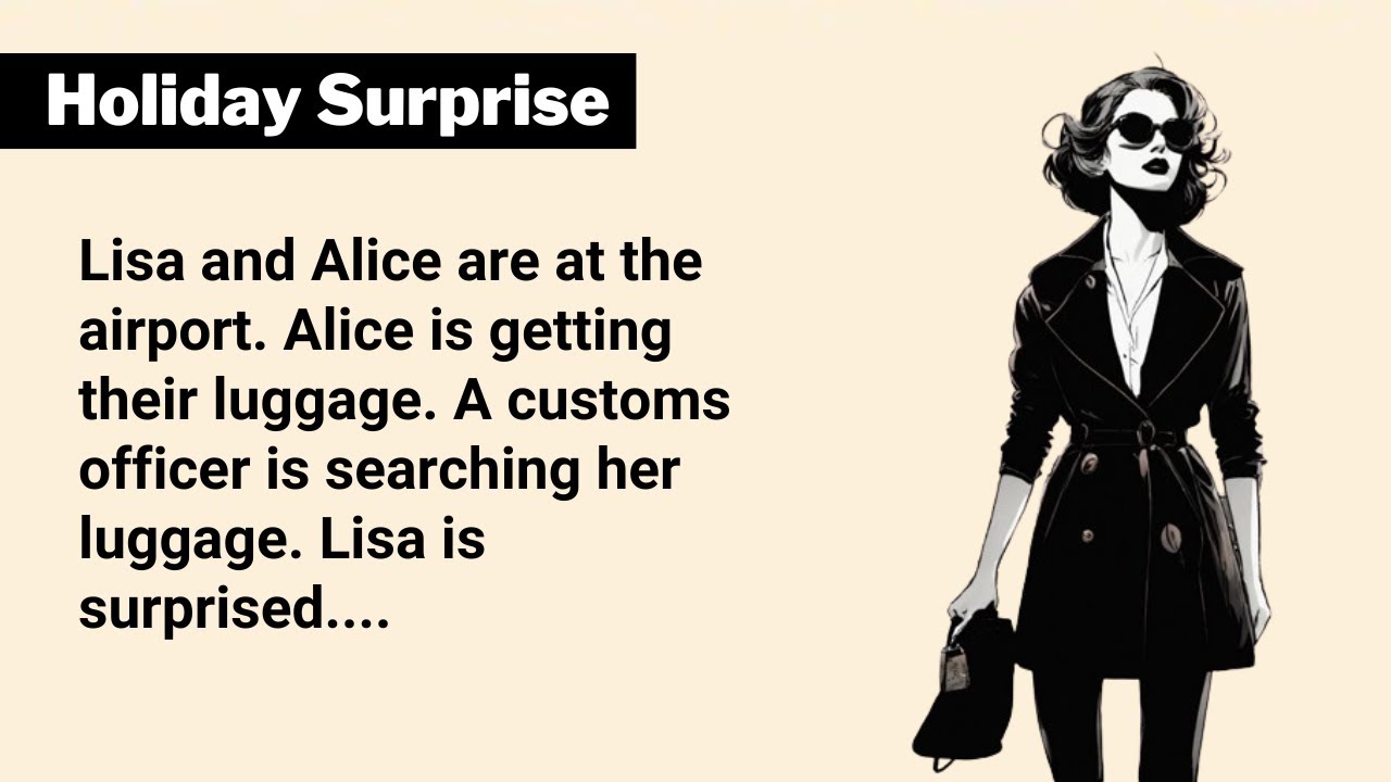 Learn English Through Story Level 1 ⭐ English Story - Holiday Surprise