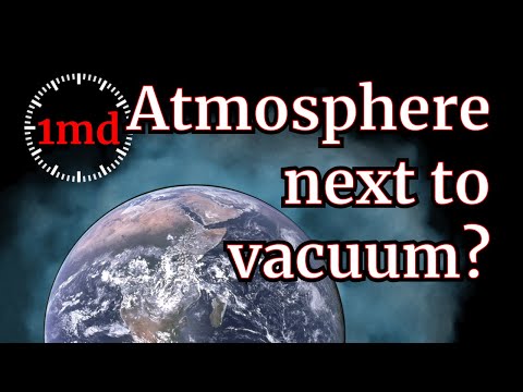 1MD - Space denial - Atmosphere can't exist next to vacuum Video