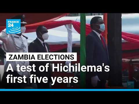 Zambia voters weigh Hichilema's economic record