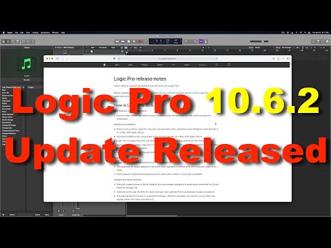 Update Notes! | Logic 10.6.2