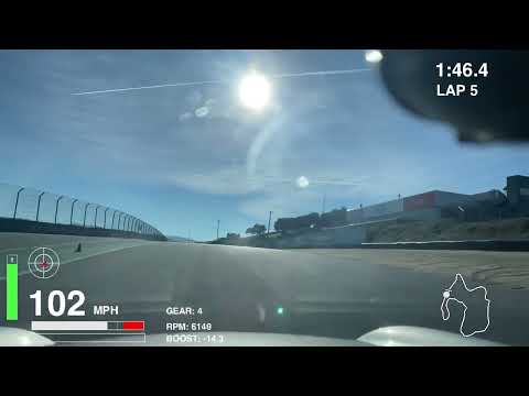 997.1 Laguna Seca 1:46.3 stock w/Cup2