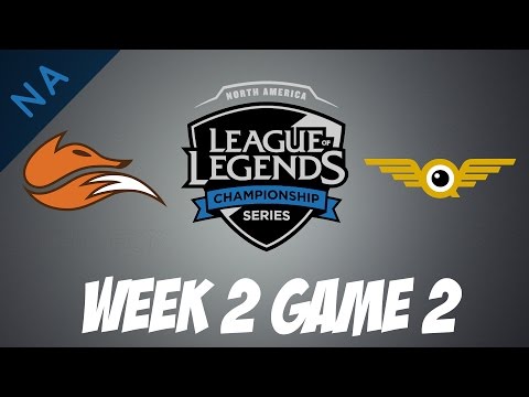 Echo Fox vs FlyQuest | Game 2 | HIGHLIGHTS | NA LCS W2D3 2017 Spring split