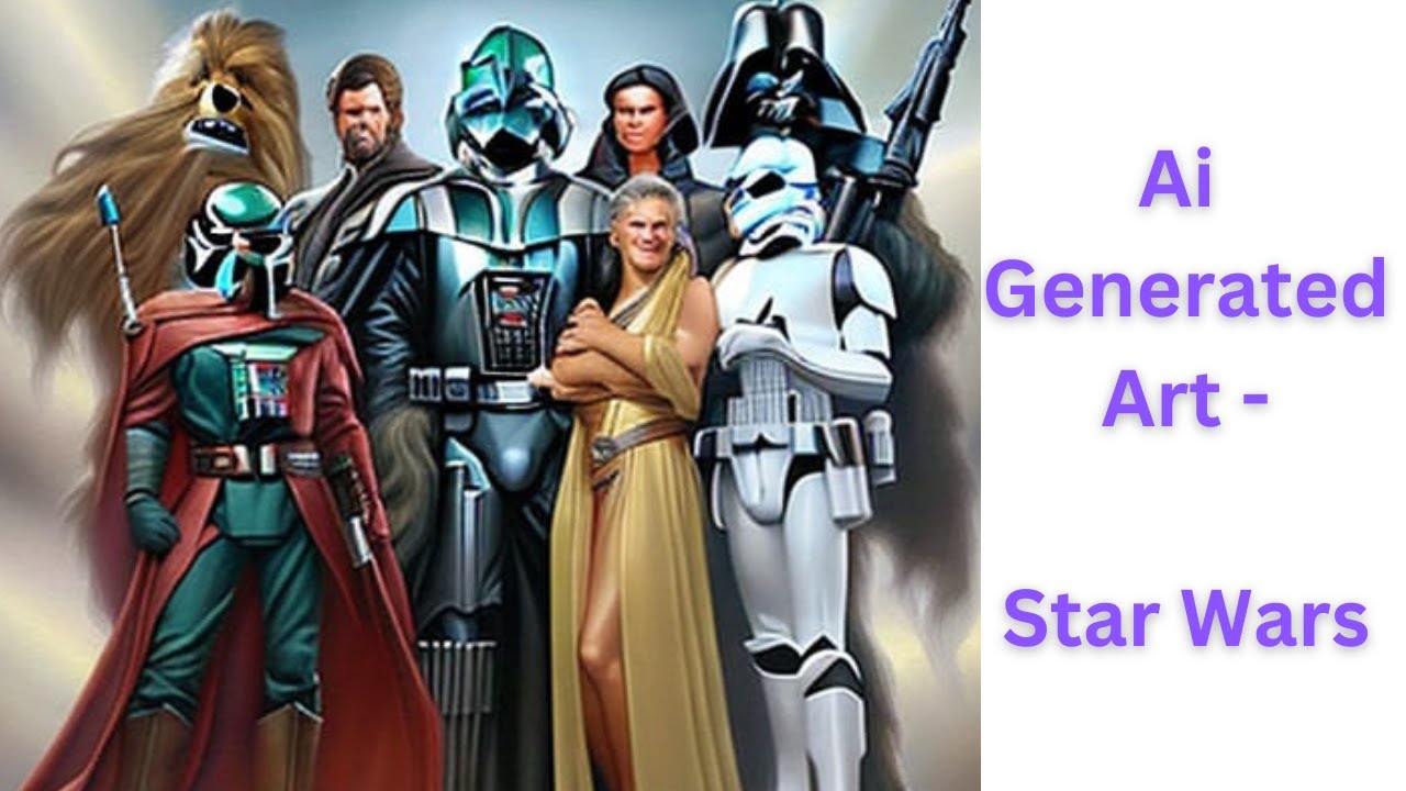 Ai Generated art - Star Wars theme