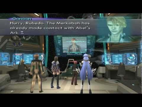 Xenosaga III HD Cutscene 237 - Canaan's Warning (Elsa Bridge) - JAPANESE - REGULAR MODE