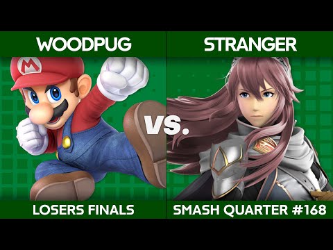 Smash Quarter 168 - Woodpug (Mario) v Stranger (Lucina): Losers Finals