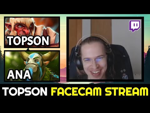 TOPSON Unkillable Mid Troll Warlord with Fast Scepter Build — STREAM with FACECAM