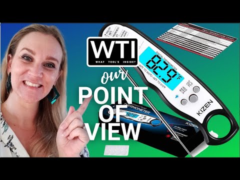 KIZEN Waterproof Meat Thermometers - WTI product video review