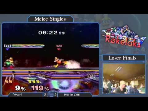 [Røkelaks] Melee Singles LFs - Vegard (Red) vs Flikkflakk (Green) [2/2]