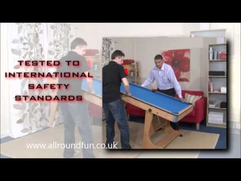 Bce 6ft Folding Leg Pool Table Fp6tt