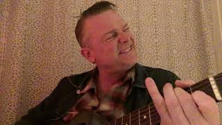 Scarecrow, Delta Spirit, Matthew Vasquez cover on National Resonator guitar