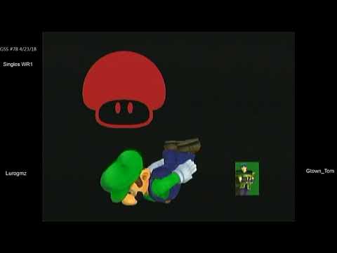 GSS 78 SSBM - Lurogmz (Luigi) vs. Gtown_Tom (Marth) - Melee WR1
