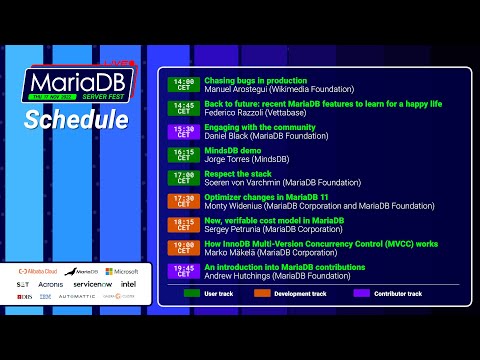 MariaDB Server LiveFest