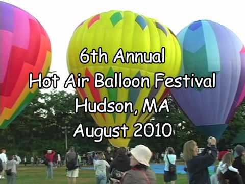HOT AIR BALLOON FESTIVAL - HUDSON, MA 2010