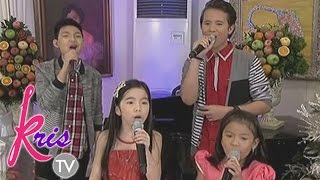 Kris TV: Voice Kids sing &quot;Thank You Ang Babait Ninyo&quot; on Kris TV