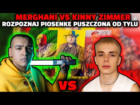 Merghani i Kinny zimmer grają w "ROZPOZNAJ PIOSENKĘ puszczoną OD TYŁU - POLSKI RAP/TRAP 2022 2"