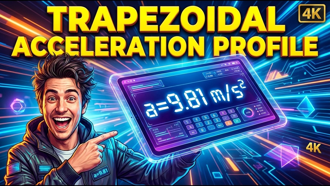 Trapezoidal Acceleration Profile Interactive Calculator
