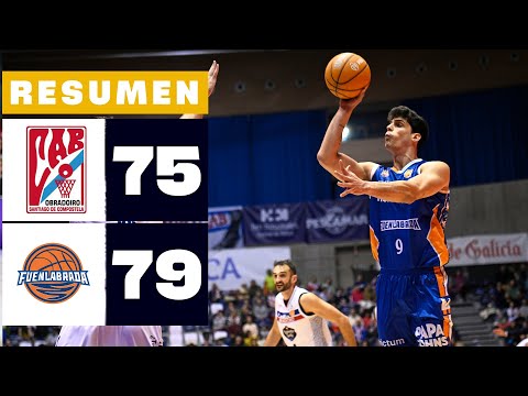 MONBUS OBRADOIRO 75-79 FLEXICAR FUENLABRADA | RESUMEN PRIMERA FEB